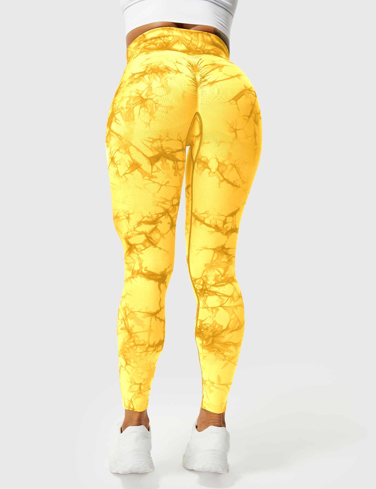 WW | Women's Sports Leggings with High Waist - Opaque, Figure-Shaping & Comfortable