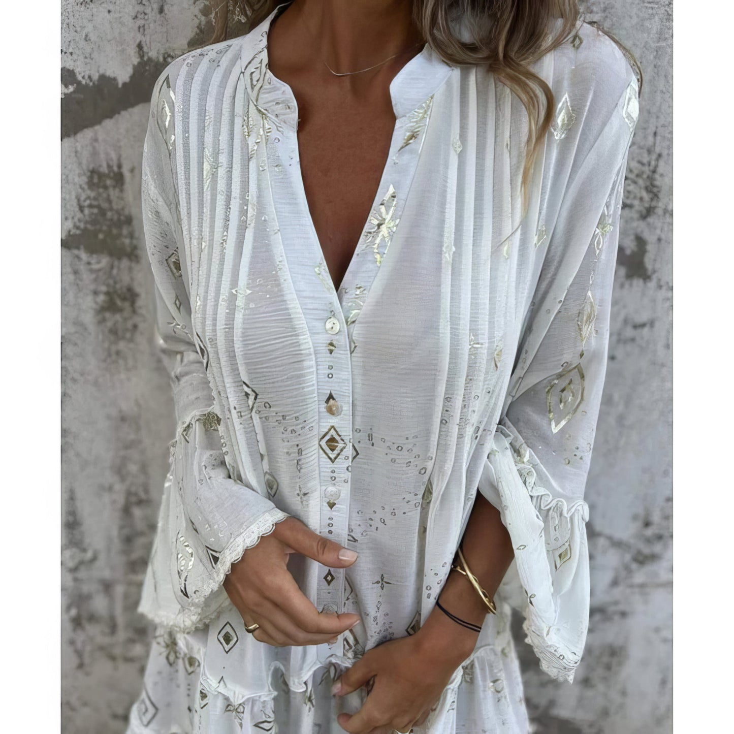 Mara - Trendy Mini Dress with Long Sleeves
