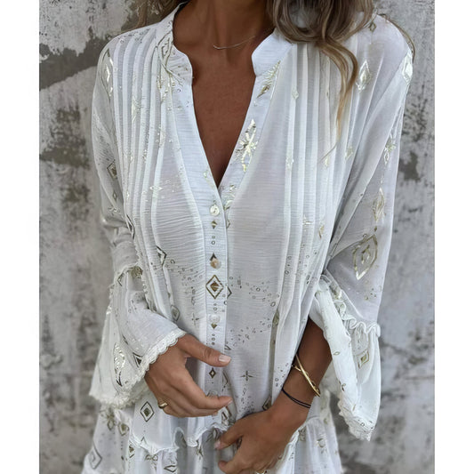 Mara - Trendy Mini Dress with Long Sleeves