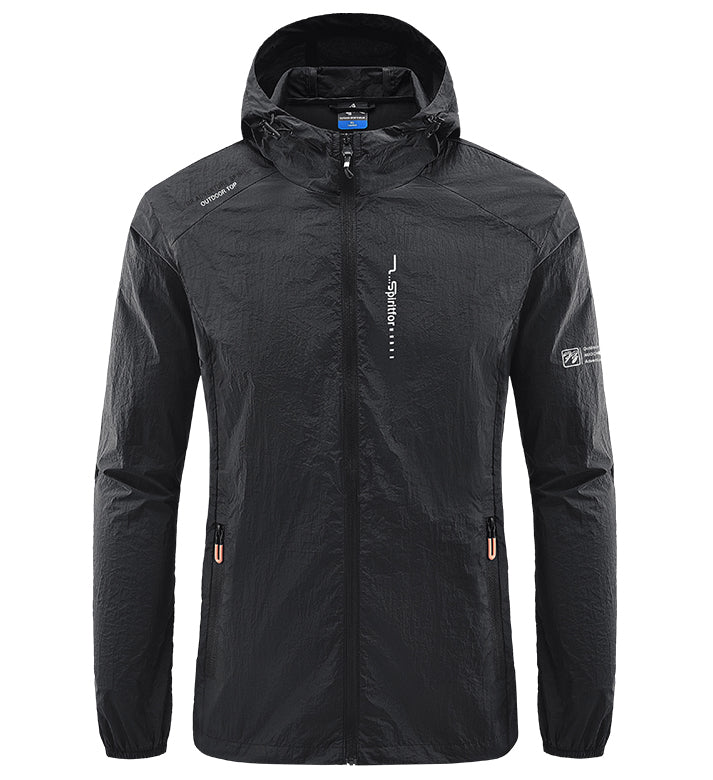WW | Lightweight and casual men's hooded softshell jacket - Perfect for autumn/winter