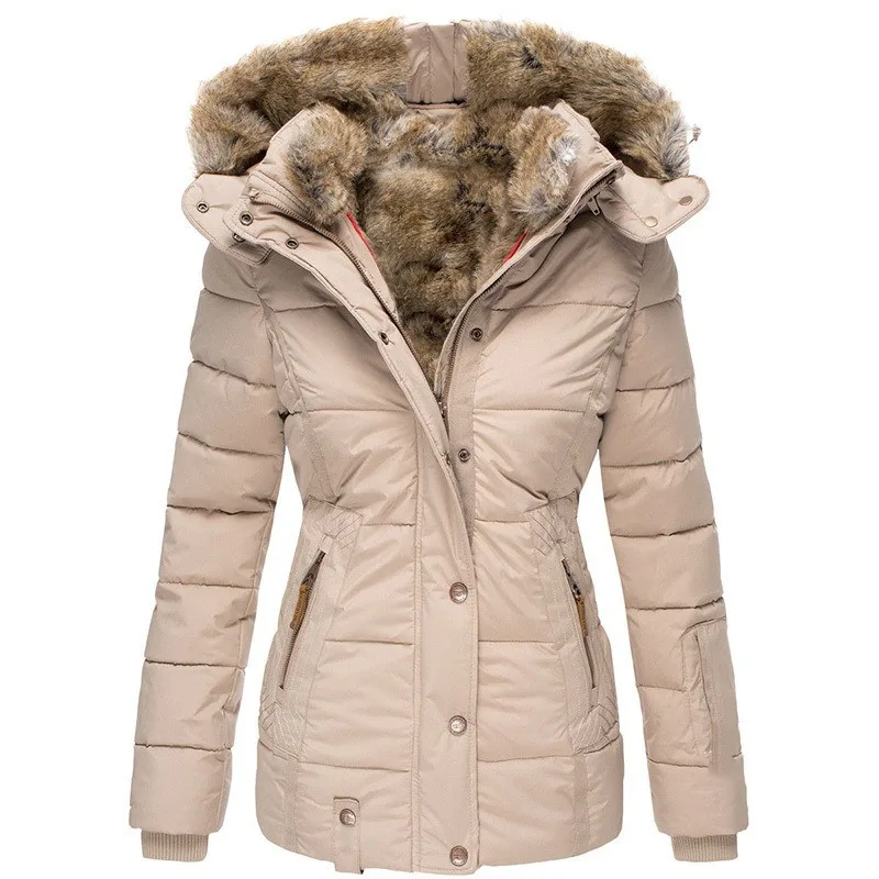 WW | Wasserdichte Winterjacke mit Kunstfell für Damen - Bestseller 2023