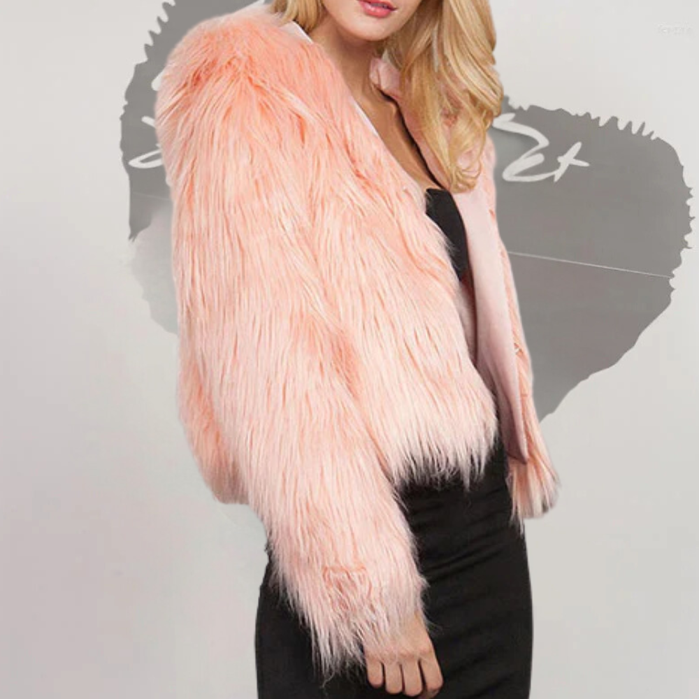 WW | Eleganter Cropped Mantel für Frauen