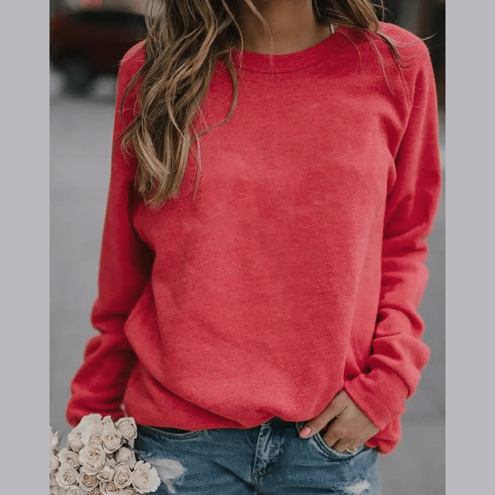 WW | Bequemer Damen Sweatshirt Lässiger Pullover