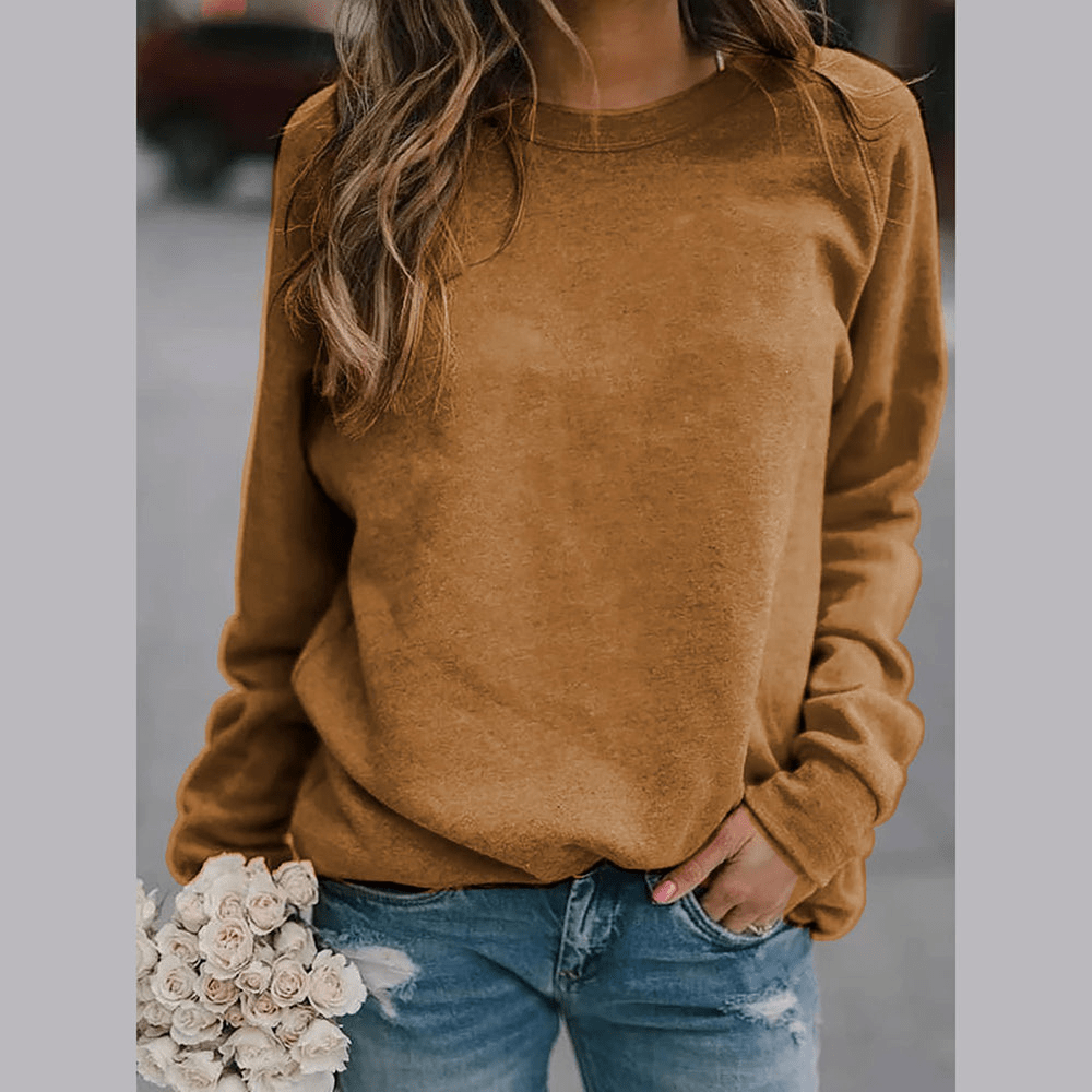WW | Bequemer Damen Sweatshirt Lässiger Pullover