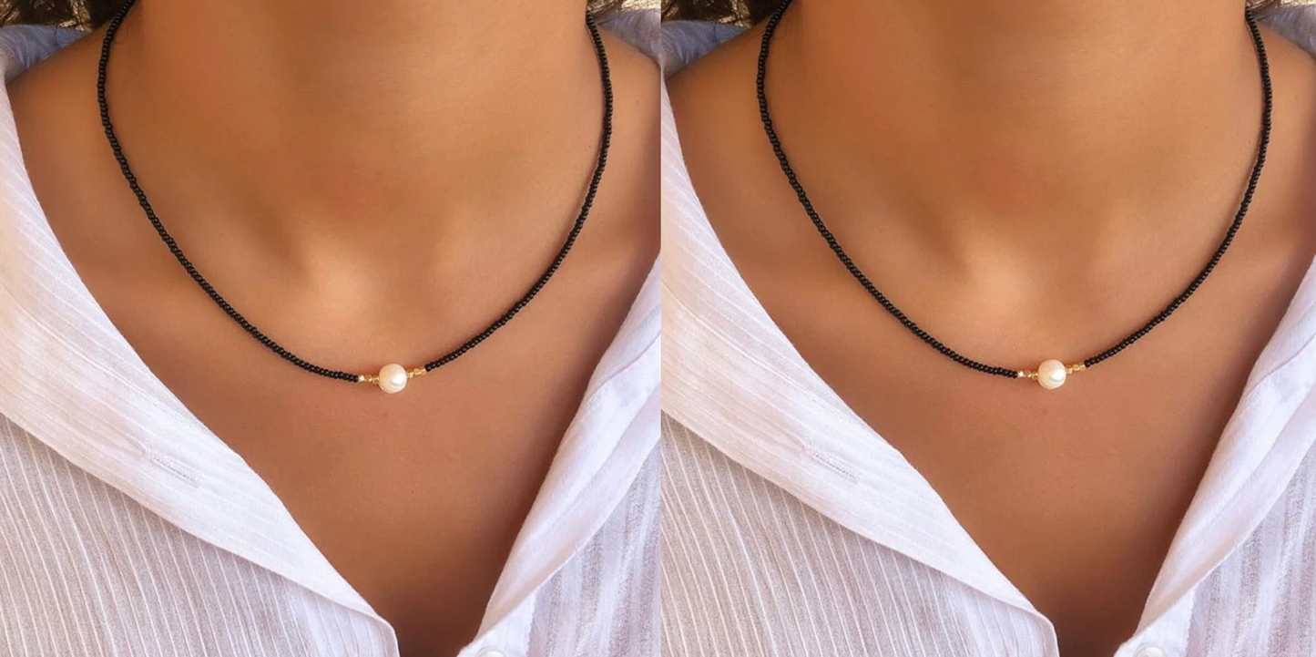 WW | Necklace With Natural Pearls